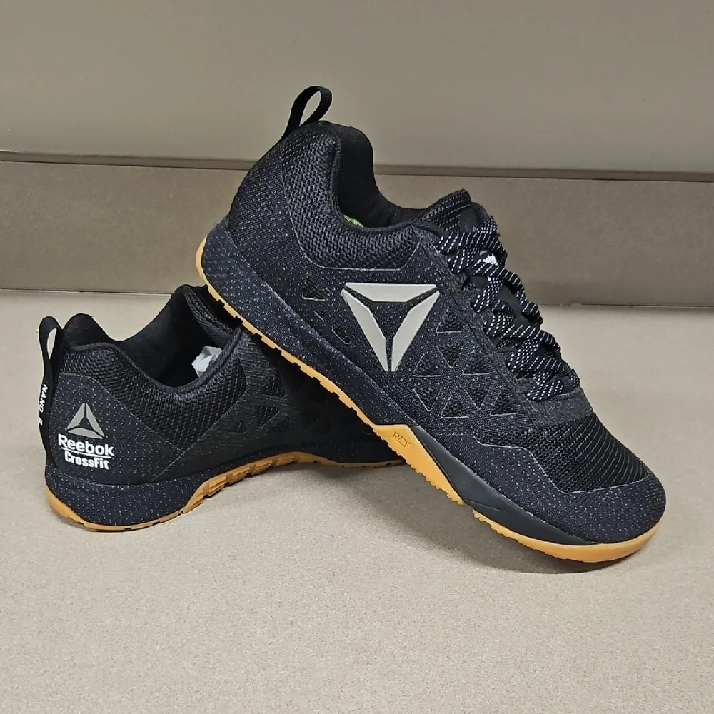 Reebok Crossfit Nano 6.0 Black and Gum CrossFit Training Sneakers - Picture 2 of 11